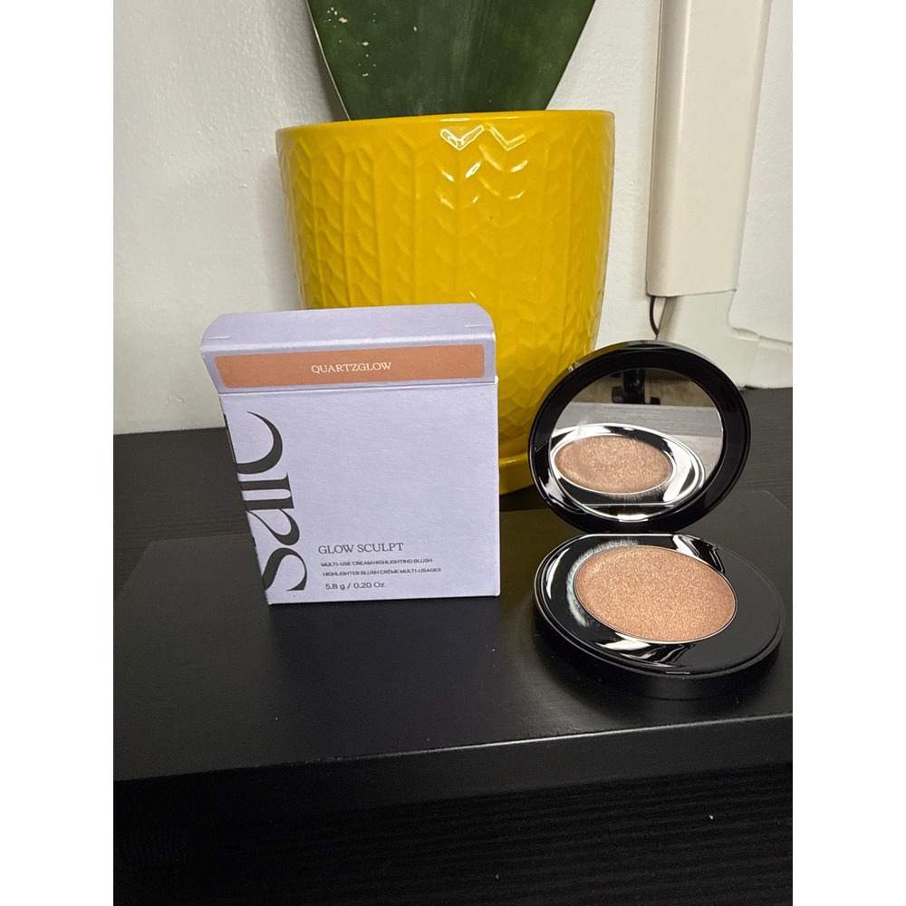 Saie Glow Sculpt Multi-Use Cream‎ Highlighting Blush Quartzglow 5.8g 0.20 oz NIB